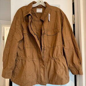 Old Navy Cinched Waist Utility Jacket - Size L - NWT